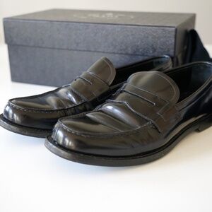 PRADA loafers black 8 1/2
